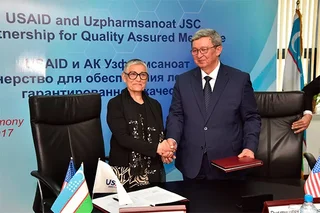 USAID and Uzpharmsanoat join forces to improve the quality of Tuberculosis medicines