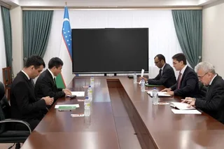 Deputy Foreign Minister of Uzbekistan meets with the Ambassador of Turkmenistan