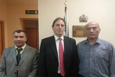 Uzbek officials participate in an Election Assessment Mission in UK