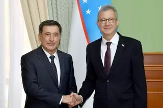 Vladimir Norov receives outgoing US Ambassador
