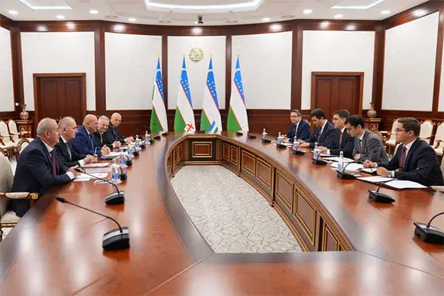 O‘zbekiston va Gruziya siyosat, iqtisodiyot va madaniyat sohalarida hamkorlikni kengaytirish masalalarini muhokama qildi