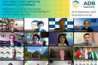 Members of regional economic cooperation in Central Asia are looking for ways to achieve sustainable development in the face of global climate change
