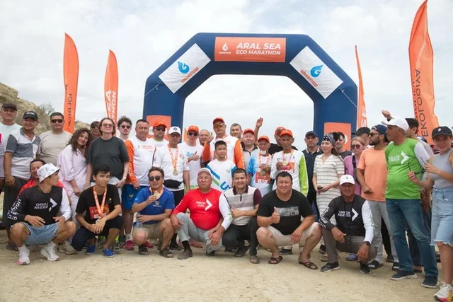 The Aral Sea Becomes the Venue for an Eco-Marathon Merging Sports and Environmental Awareness