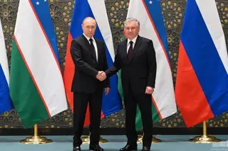 Shavkat Mirziyoyev and Vladimir Putin hold telephone conversation