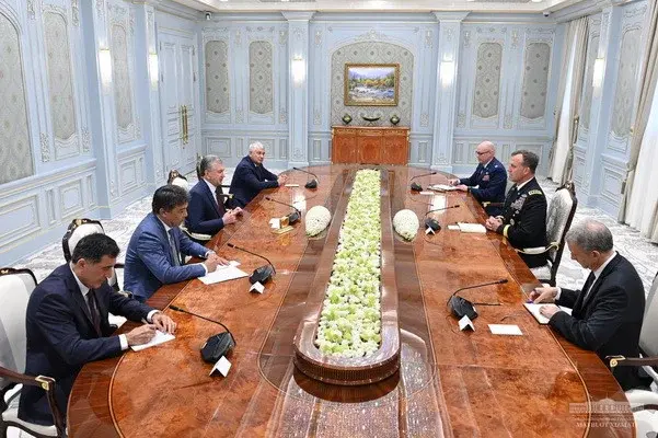 President of Uzbekistan receives the U.S. delegation
