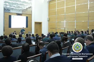 Tashkent policе holds meeting to discuss issues of combating human trafficking