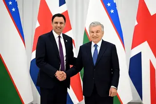 Президент Узбекистана и глава Минторга Британии обсудили сотрудничество