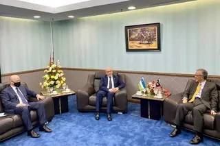 Furkat Sidikov holds a meeting with the Deputy Minister of Foreign Affairs of Malaysia
