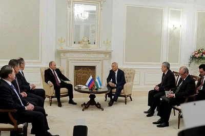 Президенты Узбекистана и РФ провели переговоры