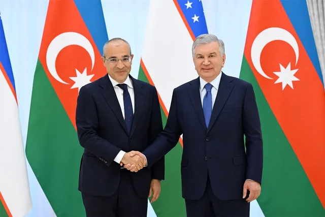 Мирзиёев принял министра экономики Азербайджана