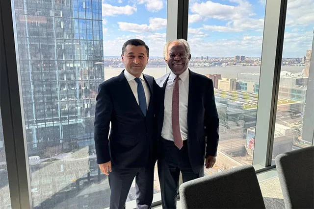 Бахтиёр Саидов BlackRock билан Ўзбекистон тараққиётига инвестиция киритиш имкониятларини муҳокама қилди