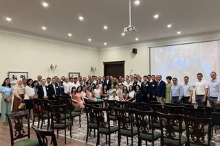 The sixth meeting of the Club of former graduates of Japanese universities was held at the residence of the Ambassador of Japan in Uzbekistan