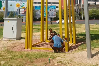 Tashkent governor orders to dismantle clock tower