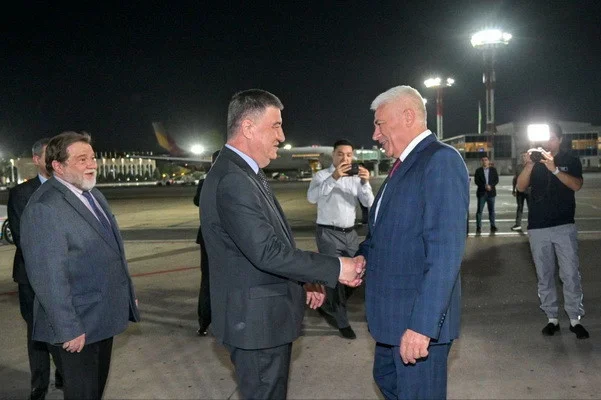 Minister of Internal Affairs of the Russian Federation arrives in Uzbekistan