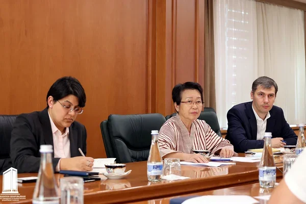 A meeting with the delegation of the Asian Infrastructure Investment Bank