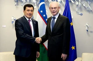 Посол Узбекистана вручил верительные грамоты президенту ЕС