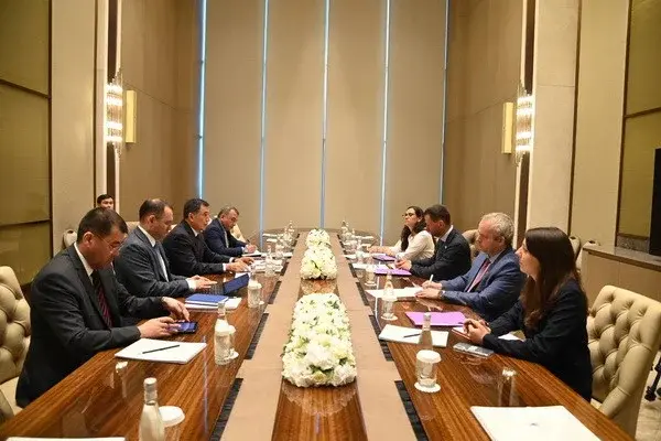 Vladimir Norov meets with the EU Special Envoy for Afghanistan