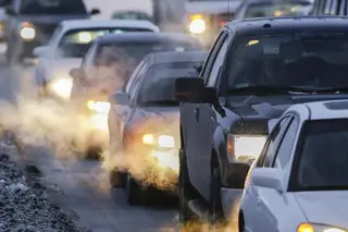 About 58% of harmful emissions into the atmosphere come from vehicles