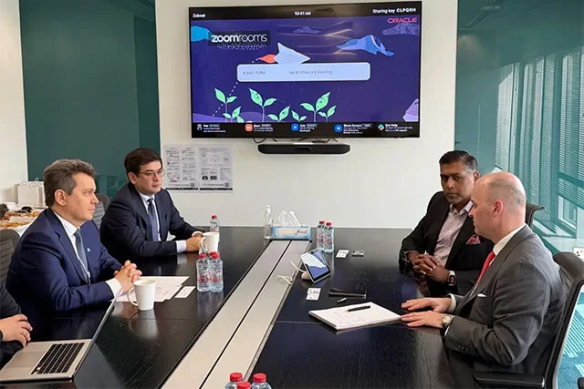 Uzbekistan showcases business expansion opportunities in the CIS and Central Asia to Oracle