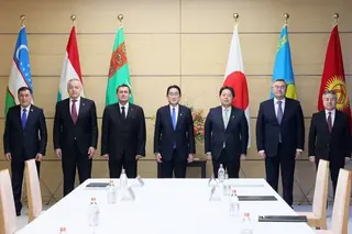Vladimir Norov meets with the Prime Minister of Japan