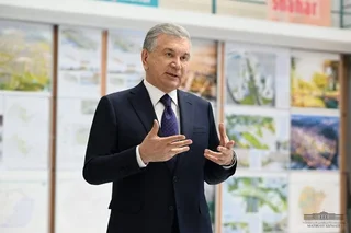 Shavkat Mirziyoyev: We are building such a city for the first time in the history of independence