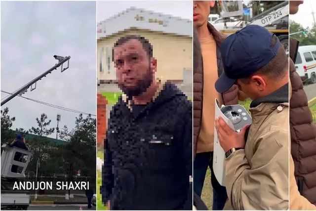 Man damages over 50 traffic violation cameras in Andijan