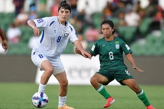 Uzbekistan Women’s Football Team Defeats Bangladesh, Advances to Asian Cup Quarterfinals