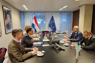 Ismatulla Irgashev holds talks with the Netherlands’ special representative for Pakistan and Afghanistan in The Hague