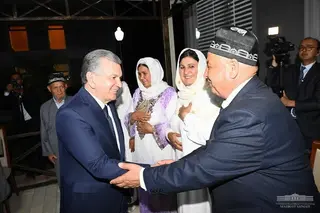 Another mahalla landscaped in Kasbi district