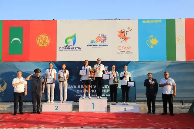 Uzbekistan Women's Team Wins CAVA Volleyball Title