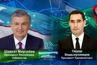 Президент Узбекистана обсудил с Президентом Туркменистана актуальные вопросы развития практического сотрудничества