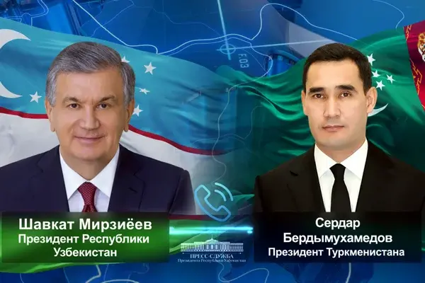 President of Uzbekistan and the President of Turkmenistan discuss current issues of developing practical cooperation