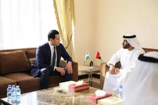 Uzbek DPM visits UAE Embassy to express condolences
