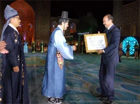 South Korean group wins grand prize of Sharq Taronalari