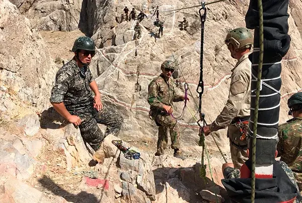 Uzbekistan, US participate in Mountain Warfare Exchange