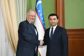The interest of Uzbekistan and Germany in building up trade and economic cooperation was noted