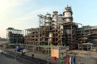 Synthetic naphtha, produced at the Uzbekistan GTL plant, is exported