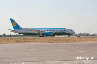 “Boeing 787 Dreamliner” Тошкент-Алмати йўналиши бўйича парвозни амалга оширади