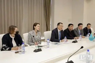 A delegation of Kazakhstan visits the capital hokimiyat