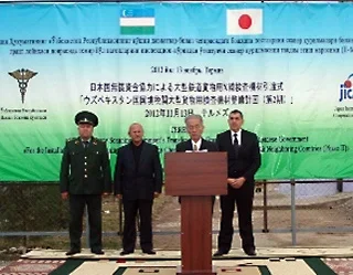 Japan hands over equipment for US$4.5m to Uzbekistan