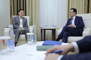 Laziz Kudratov meets with the Vice-Chairman of the Korea-Uzbekistan Business Association to discuss new projects