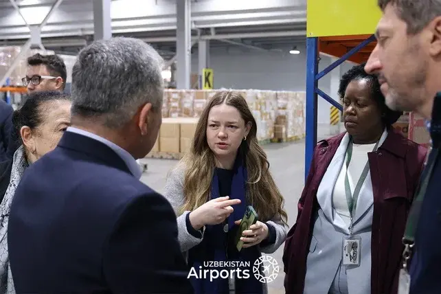 St. Jude Children’s Research Hospital delegatsiyasi Toshkent aeroportining tibbiy yuk tashish infratuzilmasini ko'zdan kechirdi