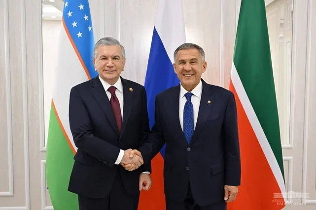 President of Uzbekistan emphasizes the importance of further expanding multifaceted cooperation with Tatarstan