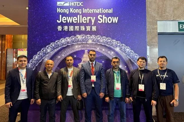 Ўзбекистон делегацияси Hong Kong International Jewellery Show 2025 кўргазмасида иштирок этмоқда