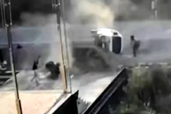 A Damas driver hit two pedestrians in Samarkand