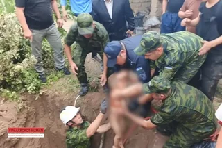 Child rescued after falling into pipe in Tashkent region