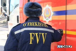 Namanganda FVV bir yoshli bolani qutqarib qoldi