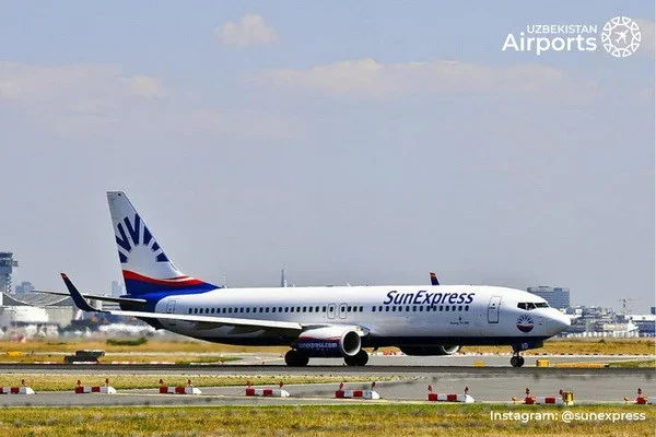 Авиакомпания Sunexpress запускает рейсы из Измира в Самарканд
