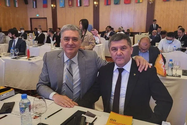 Shakhrullo Makhmudov was re-elected as AWF Vice President