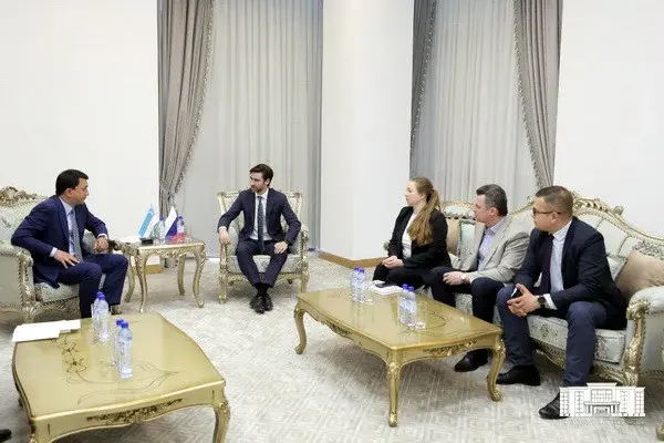 Meeting with the delegation of Leningrad region